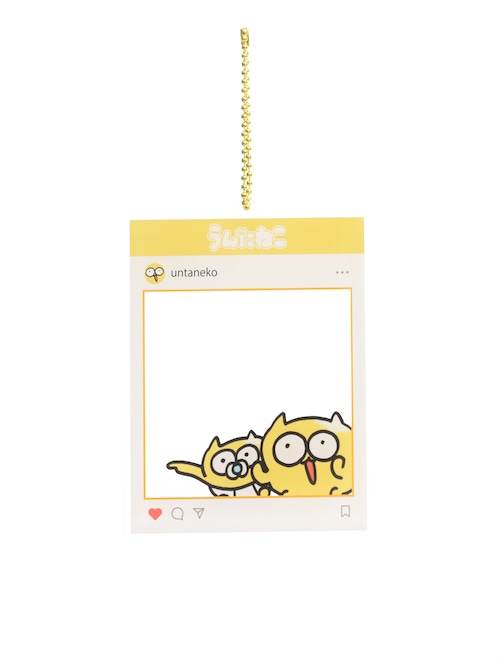 アクリルクリアカードチャーム