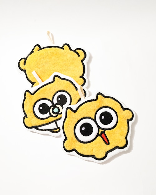 うんたとベビ　手拭きタオル3点セット